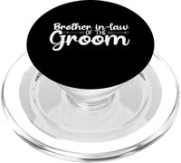 Brother In Law Of The Groom Wedding Party Matching Family PopSockets PopGrip for MagSafe