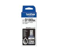 BROTHER BTD180BK Black Ink Bottle, Includes 1 x Ink Bottle, Genuine Supplies