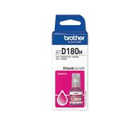 BROTHER BTD180M Magenta Ink Bottle, Includes 1 x Ink Bottle, Genuine Supplies