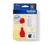 Brother Ink Low Volume LC121 Stand Cap Yellow Ink