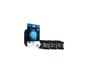 Brother Inkjet Cartridge Page Life 1200pp 3 Colour Ref LC1280XL - Pack 3