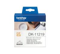 BROTHER Label Roll, Black, Standard Yield DK-11219 Standard Yield