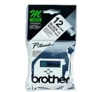 Brother Labelling Tape - 12mm Black/White Blister M Japan 1.2 cm 8 m 98 mm 190 mm