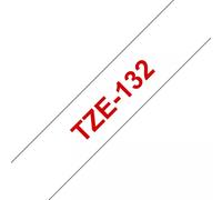 Brother Laminated tape 12mm Red on transparent TZe Thermal transfer China 5 year(s) Brother