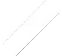Brother Laminated tape 18mm White on transparent TZe Grey Thermal transfer China 5 year(s)