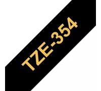 Brother Laminated tape 24mm Gold on black TZe Thermal transfer China 5 year(s) Brother