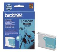 Brother LC-1000C Inkjet Cartridge, Cyan, Single Pack, Standard Yield, Includes 1 x Inkjet Cartridge, Brother Genuine Supplies