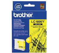 Brother LC1000Y Original Brother LC-1000Y Yellow Ink Cartridge