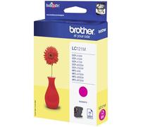 Brother LC-121M Inkjet Cartridge, Magenta, Single Pack, Standard Yield, Includes 1 x Inkjet Cartridge, Brother Genuine Supplies