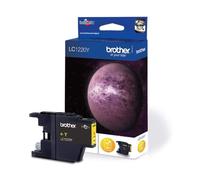 Brother LC-1220Y Inkjet Cartridge, Yellow, Single Pack, Standard Yield, Includes 1 x Inkjet Cartridge, Brother Genuine Supplies
