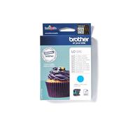 Brother LC-123C Inkjet Cartridge, Cyan, Single Pack, High Yield, Includes 1 x Inkjet Cartridge, Brother Genuine Supplies