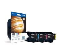 BROTHER LC-1240 ink cartridge cyan magenta and yellow high capacity 600 pages 1-pack blister without alarm