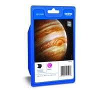 Brother LC-1240M Inkjet Cartridge, Magenta, Single Pack, Standard Yield, Includes 1 x Inkjet Cartridge, Brother Genuine Supplies