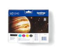 Brother LC1240VALBP ink cartridge 4 pc(s) Original Black, Cyan, Magenta, Yellow
