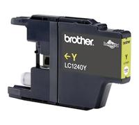 Brother LC-1240Y Inkjet Cartridge, Yellow, Single Pack, High Yield, Includes 1 x Inkjet Cartridge, Brother Genuine Supplies