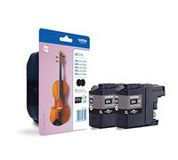Brother Ink Cartridge LC127XLBK Black High Yield Twin Pack (Original)