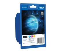 BROTHER LC-1280 ink cartridge cyan magenta and yellow extra high capacity 3x 1.200 pages 1-pack blister without alarm