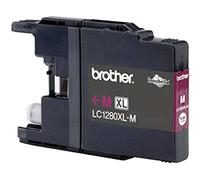 Brother LC-1280XLM Inkjet Cartridge, Magenta, Single Pack, Super High Yield, Includes 1 x Inkjet Cartridge, Brother Genuine Supplies