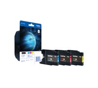 BROTHER LC-1280 ink cartridge cyan magenta and yellow extra high capacity 3x 1.200 pages 1-pack blister without alarm