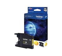Brother LC-1280XLY Inkjet Cartridge, Yellow, Single Pack, Super High Yield, Includes 1 x Inkjet Cartridge, Genuine Supplies