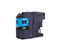 Brother LC-12EC Inkjet Cartridge, Cyan, Single Pack, Super High Yield, Includes 1 x Inkjet Cartridge, Brother Genuine Supplies
