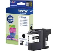 Genuine Original Brother LC221BK Black Printer Ink Cartridge - No Box