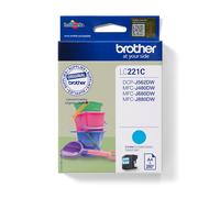 BROTHER LC221C ink cyan 260 pages