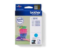 BROTHER LC221C ink cyan 260 pages