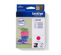 Brother LC-221M Ink Cartridge Original Magenta