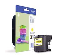 Brother LC-221Y Inkjet Cartridge, Yellow, Single Pack, Standard Yield, Includes 1 x Inkjet Cartridge, Brother Genuine Supplies