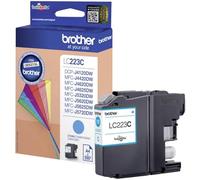 Brother LC-223C Inkjet Cartridge, Cyan, Single Pack, High Yield, Includes 1 x Inkjet Cartridge, Brother Genuine Supplies