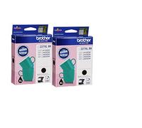 Brother LC-227XLBK Inkjet Cartridge, Black, Twin Pack, High Yield, Includes 2 x Inkjet Cartridges, Brother Genuine Supplies