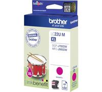 Brother LC-22UM Inkjet Cartridge, Magenta, Single Pack, Super High Yield, Includes 1 x Inkjet Cartridge, Brother Genuine Supplies