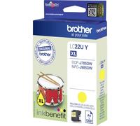 Brother LC-22UY ink cartridge Original High (XL) Yield Yellow