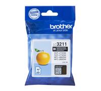 Brother LC-3211BK Standard Yield Pigment-based ink 200 pages