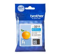 Original Brother LC3211C Cyan Ink Cartridge