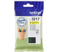 Brother LC-3217Y Inkjet Cartridge, Yellow, Single Pack, Standard Yield, Includes 1 x Inkjet Cartridge, Brother Genuine Supplies
