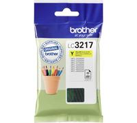 Brother LC-3217Y Inkjet Cartridge, Yellow, Single Pack, Standard Yield, Includes 1 x Inkjet Cartridge, Genuine Supplies