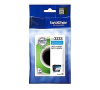 Brother LC-3233C Inkjet Cartridge, Cyan, Single Pack, Super High Yield, Includes 1 x Inkjet Cartridge, Genuine Supplies