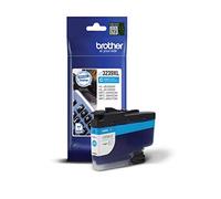 Brother LC-3239XLC Inkjet Cartridge, Cyan, Single Pack, Ultra High Yield, Includes 1 x Inkjet Cartridge, Brother Genuine Supplies