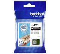 Brother LC-421BK Inkjet Cartridge, Black, Single Pack, includes 1 x Inkjet Cartridge, Brother Genuine Supplies