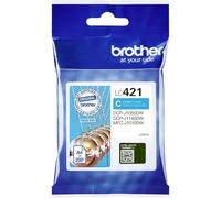 Brother LC-421C Inkjet Cartridge, Cyan, Single Pack, includes 1 x Inkjet Cartridge, Brother Genuine Supplies, Standard