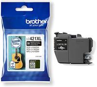 Brother LC-421XLBK Inkjet Cartridge, Black, Single Pack, High Yield includes 1