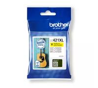 Brother LC-421XLY ink cartridge 1 pc(s) Original High (XL) Yield Yellow