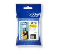 Brother LC-421XLY ink cartridge 1 pc(s) Original High (XL) Yield Yellow