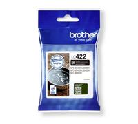 Brother LC-422BK Inkjet Cartridge, Black, Standard Yield, Single Pack, includes 1 x Inkjet Cartridge, Genuine Supplies