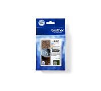 Brother LC422 Multipack - 4-pack - black, yellow, cyan, magenta - original - ink cartridge - for Brother MFC-J5345DW