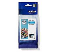 Brother LC-424C Inkjet Cartridge, Cyan, Single Pack, Standard Yield, includes 1 x Inkjet Cartridge, Brother Genuine Supplies
