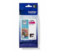 Brother Lc-424M Inkjet Cartridge, Magenta, Single Pack, Standard Yield, Includes 1 X Inkjet Cartridge, Brother Genuine Supplies