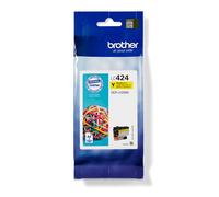 Original Brother Ink Cartridge LC-424Y Yellow For Mini 19 Biz-SL DCP-J1200 DW
